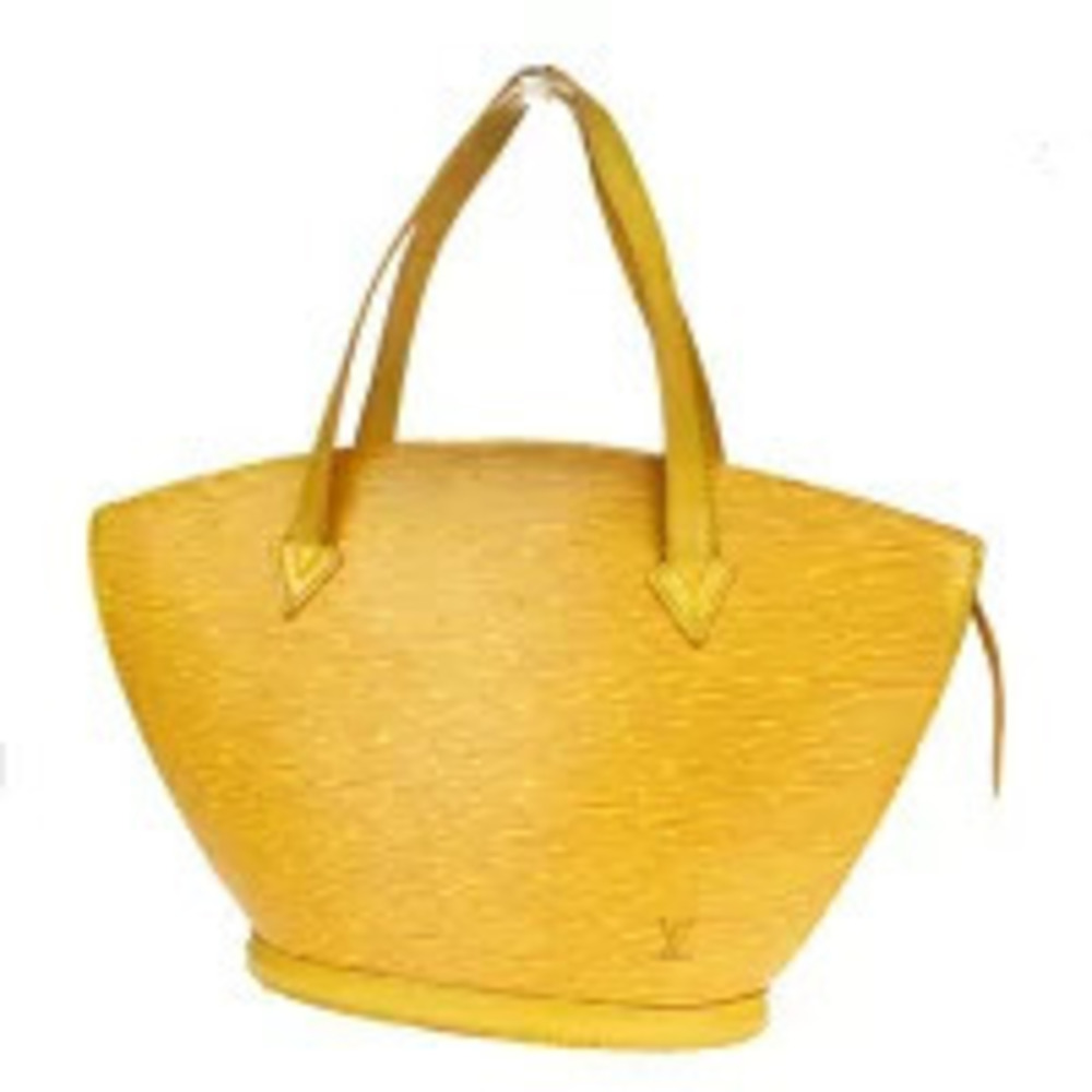 Louis Vuitton Saint Jacques Handbag Epi Leather Tassili Yellow